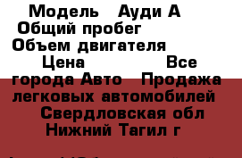  › Модель ­ Ауди А 4 › Общий пробег ­ 125 000 › Объем двигателя ­ 2 000 › Цена ­ 465 000 - Все города Авто » Продажа легковых автомобилей   . Свердловская обл.,Нижний Тагил г.